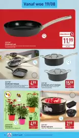 ALDI folder week 34 Pagina 20: Gardenline Echinacea €4,99, Crofton Aluminium minipan €4,99