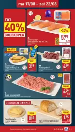 ALDI folder week 34 Pagina 5: Ciabattabroodje €0,80, Rundergoulash €6,99