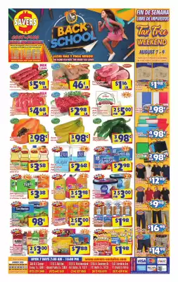Savers Cost Plus (valid until 13-08)