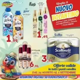 Volantino Ferdico Pagina 1: Nani Acqua Profumata Glitterata €1,49, Maybelline New York Correttore Cancella Età €6,90