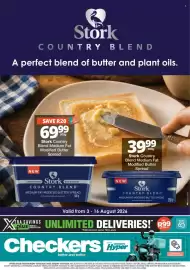 Checkers catalogue Page 1: Stork Country Blend Medium Fat Modified Butter Spread €69,99