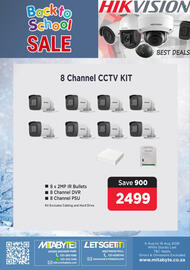 Mitabyte catalogue Page 20: Hikvision 8 Channel CCTV Kit €2.499,00