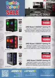 Mitabyte catalogue Page 12: PCB Defender 05 AMD Ryzen 5 5600GT Gaming PC €11.499,00