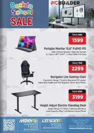 Mitabyte catalogue Page 17: PCBuilder Portable Monitor 15.6" FullHD IPS €1.599,00
