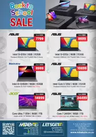 Mitabyte catalogue Page 2: Blackview Acebook 12 €8.999,00, ASUS Vivobook X1504VA €10.899,00