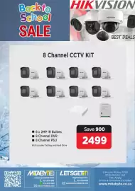 Mitabyte catalogue Page 20: Hikvision 8 Channel CCTV Kit €2.499,00