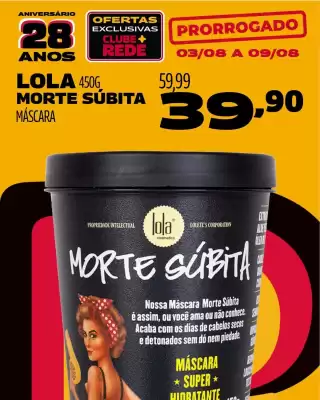 Lojas Rede (válido até 9-08)
