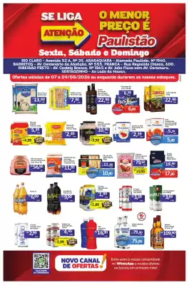 Catálogo Paulistão Supermercados (válido até 9-08)