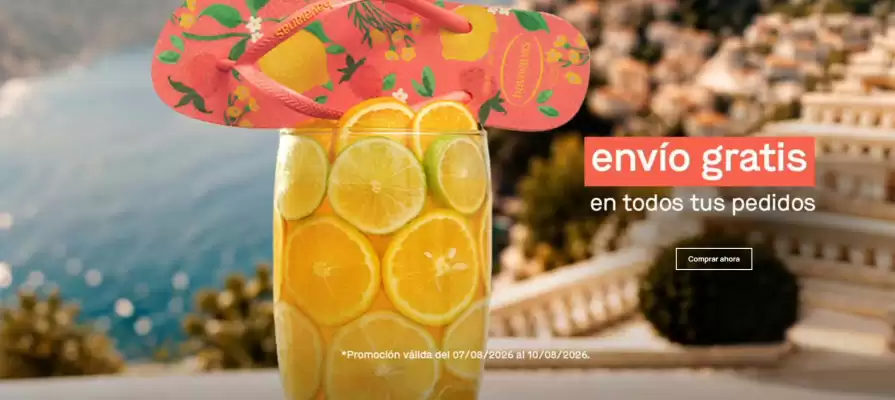Havaianas (válido hasta el 10-08)