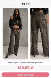 Renee magazyn Strona 10: Jeansy damskie Regular z bawełny ozdobione cyrkoniami Renee €149,99