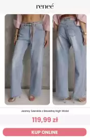 Renee magazyn Strona 11: Jeansy damskie szerokie z bawełną High Waist Renee €119,99