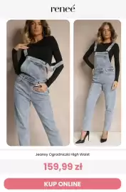 Renee magazyn Strona 2: Jeansy ogrodniczki Reneé High Waist €159,99