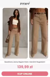 Renee magazyn Strona 3: Jeansy bawełniane Regular Waist z szerokimi nogawkami Renee €139,99