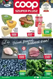 Coop akciós újság hét 33 Oldal 1: Patinás sajt €1.699,00, Tallér szívsonka €659,00