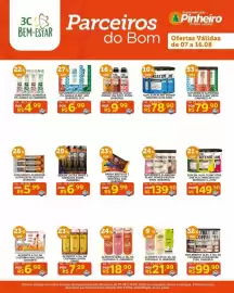 Encarte Pinheiro Supermercado Página 1: Bebida vegetal plant power 15g prot. 250ml (sabores) €9,99