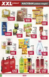 Coop akciós újság hét 35 Oldal 10: Coca-Cola €1.259,00, Lay's chips €749,00