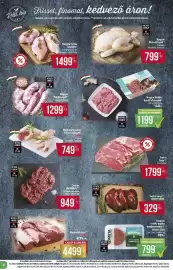 Coop akciós újság hét 35 Oldal 4: Magyar Csirke combfilé €1.499,00, Magyar Pulyka darált alsócomb €1.199,00