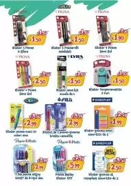 Volantino Giokids Pagina 16: Blister neon kit scuola da 6 €1,50, Blister Temperamatite 2 Fori €1,50