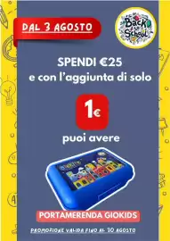 Volantino Giokids Pagina 23: Portamerenda GioKids €1,00