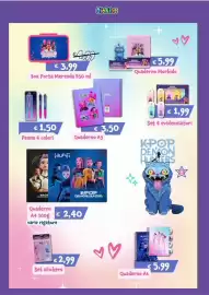 Volantino Giokids Pagina 5: Penna 4 colori €1,50, Quaderno A5 €3,50
