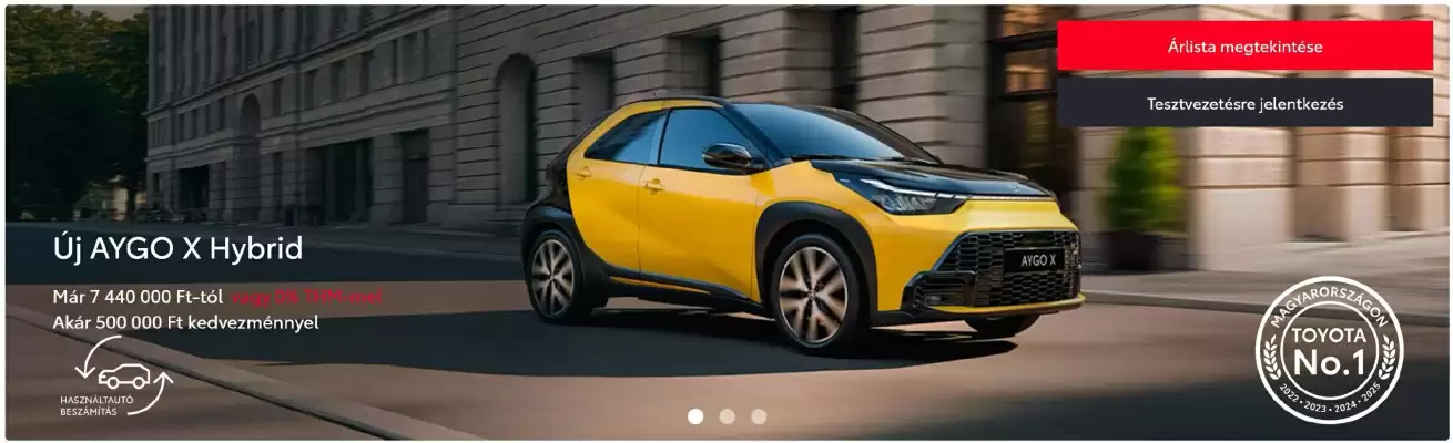 Toyota (érvényes eddig: 20-08)