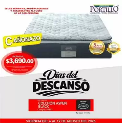Mueblerías Portillo (válido hasta 19-08)