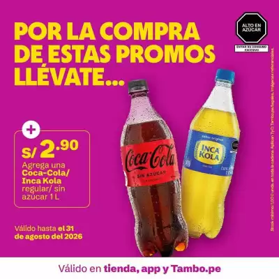 Tambo (válido hasta 31-08)