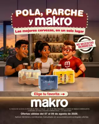 Catálogo Makro (válido hasta 9-08)