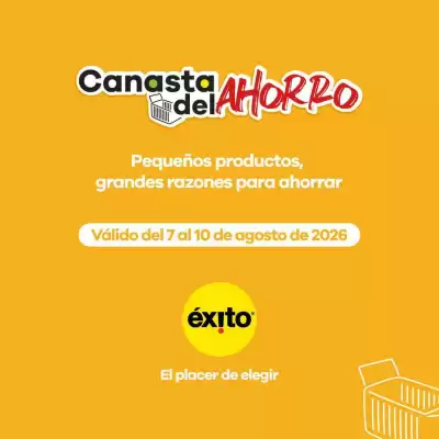 Catálogo Éxito (válido hasta 10-08)