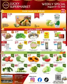 Lucky Supermarket flyer week 32 Page 1