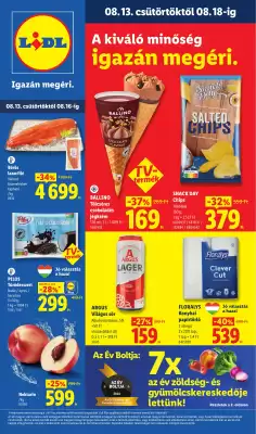 Lidl akciós újság