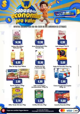 Catálogo Supermercados Pague Menos (válido até 8-08)