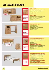 IDEA nábytek leták Strana 126: Dřevěná televizní stolní skříň €6.899,00, Dřevěná skříňka €3.899,00