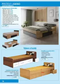 IDEA nábytek leták Strana 14: Jednolůžko se zásuvkami 60345 €5.799,00, Multifunkční postel 140x200 COMBI €5.499,00