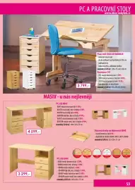 IDEA nábytek leták Strana 53: Dřevěný psací stůl €3.299,00, PC stůl 8847 €4.599,00