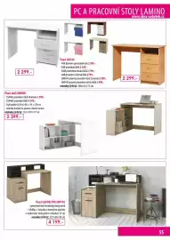 IDEA nábytek leták Strana 55: Psací stůl corner €2.399,00, Delphi psací stůl 299142 €4.199,00
