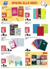 Volantino Iper La Grande Pagina 14: Porta listino personalizzabile Favorit €2,99, Copertina per maxi quaderno Favorit €0,99