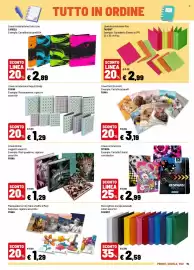 Volantino Iper La Grande Pagina 15: Maxiquaderno, rigature assortite €1,29, Linea Dolci Cuccioli €3,19
