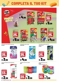 Volantino Iper La Grande Pagina 16: Temperino 4 fori Fluo o Pastel KUM €3,59, Correttori a nastro Dryline Paper Mate €4,99