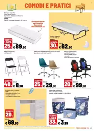Volantino Iper La Grande Pagina 21: Sedia Ufficio regolabile Gemma €29,90