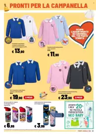 Volantino Iper La Grande Pagina 23: Set 2 grembiuli scuola bimbo/bimba €23,90