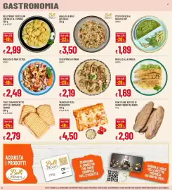 Volantino Famila Pagina 12: TRANCIO DI PIZZA MARGHERITA €4,50, PANE FILONE RUSTICO DI GRANO TENERO DA BANCO €2,90