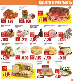 Volantino Famila Pagina 13: PROSCIUTTO CRUDO DON CAMILLO €2,19, Asiago DOP €0,99