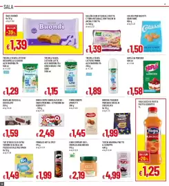 Volantino Famila Pagina 16: EURO COMPANY 100% CREMA DI ARACHIDI BIO €2,19, BAULI Buondì €1,39