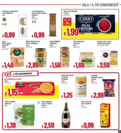 Volantino Famila Pagina 17: CIRIO POLPA FINISSIMA €1,99, LA MOLISANA PASTA RICCA DI FIBRE FORMATI ASSORTITI €0,99