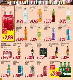 Volantino Famila Pagina 18: CASTELLO BIRRA LAGER 3x 330 ml €1,75, BIRRA MORETTI RICETTA ORIGINALE €0,99