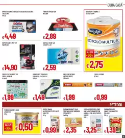 Volantino Famila Pagina 21: TONKITA SPAZIO PER INTERNI €2,89, BULKYSOFT TOVAGLIOLI DOPPIOVELO A TAVOLA! €1,49