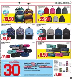 Volantino Famila Pagina 23: TROLLEY 2 RUOTE SFUMATURE AURORA €19,90, ZAINO EASTPAK PINNACLE €69,90