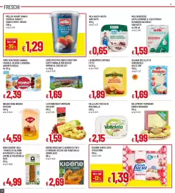 Volantino Famila Pagina 8: Kioene Kroc-canti 2 Burger di Tofu e Pomodori Secchi con Panatura di Cornflakes €2,69