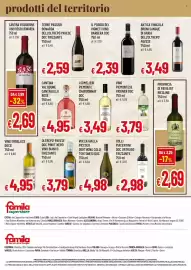 Volantino Famila Pagina 4: VINO PIEMONTESE VIOGNER DOC €3,79, I SOMELIERI PIEMONTE CHARDONNAY DOC €3,49